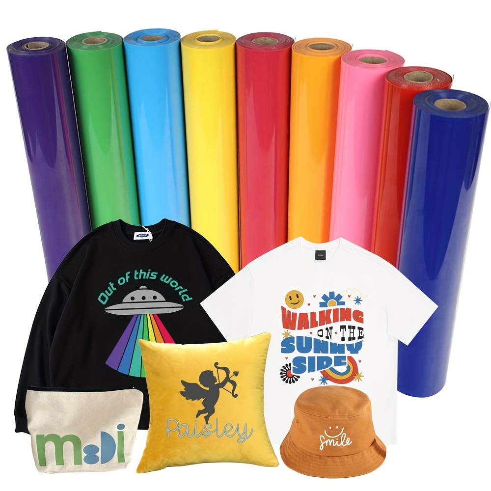 Heat Transfer Vinyl Roll - HTV Heat Transfer Vinyl 12Inch x
