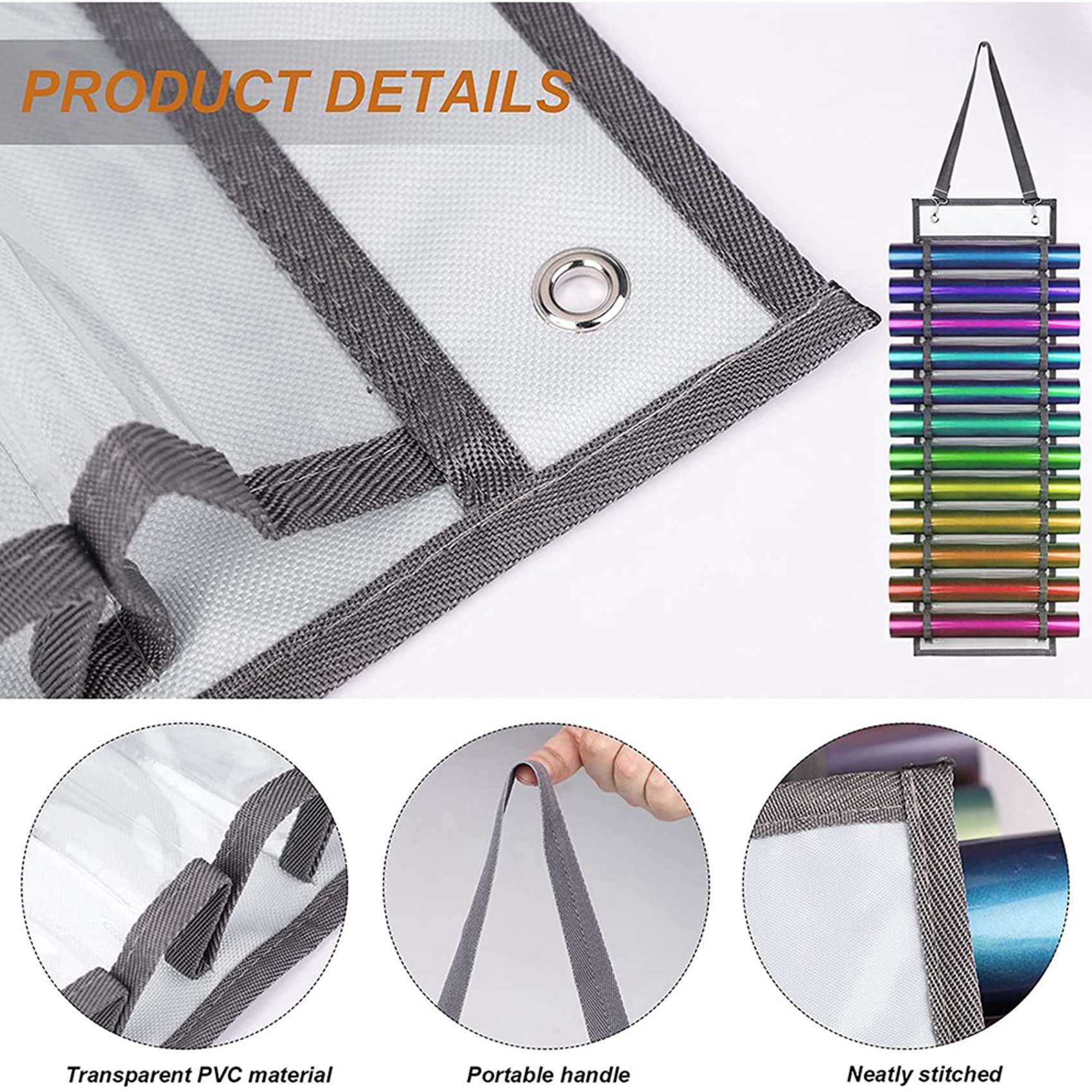 Heat Transfer Vinyl Roll - Rak Penyimpanan Vinyl AC23-2X, 12 Lubang