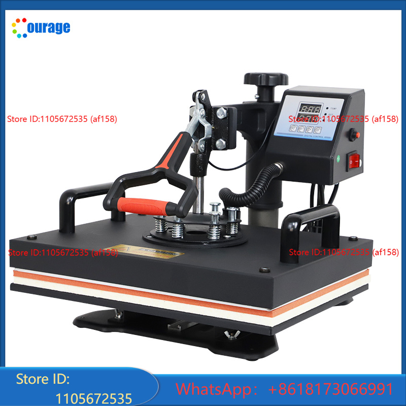 Heat Press Machine - Mesin Press Panas Multifungsi Tipe Tarik