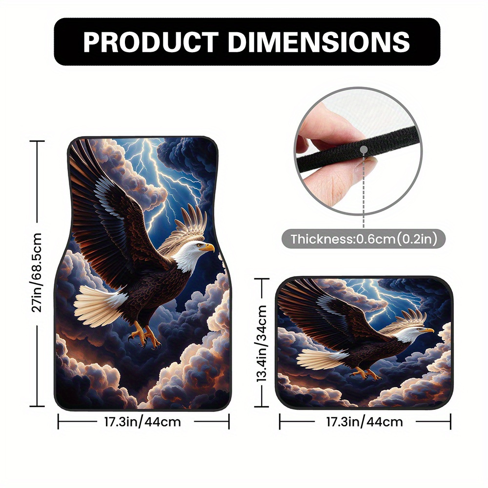 4 Buah Karpet Lantai Pola Eagl - Commercial Printing Format ulasan dan harga