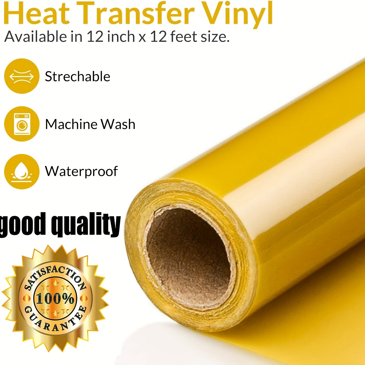 HTV Heat Transfer Vinyl 12Inch - Heat Transfer Vinyl Roll ulasan dan harga
