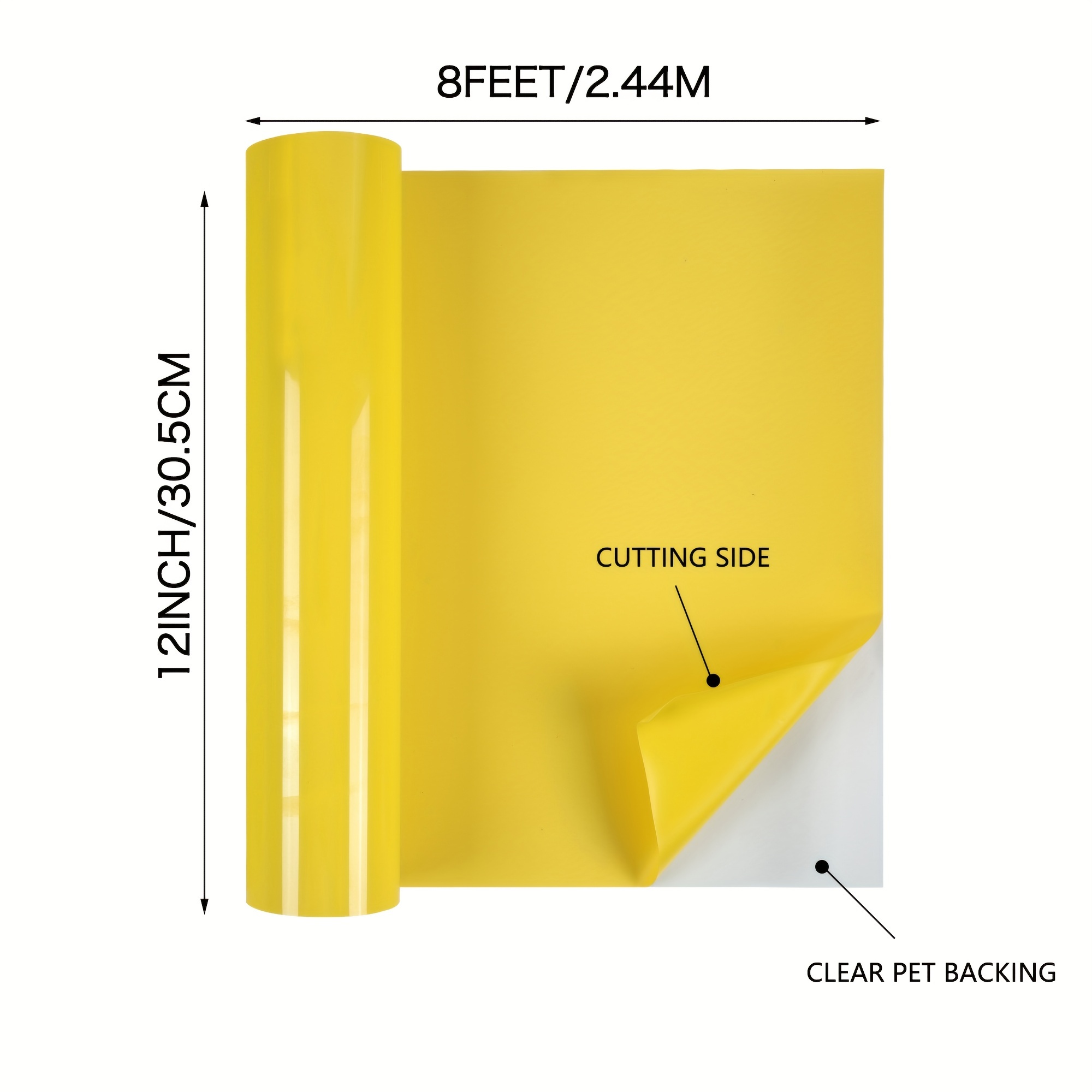 HTV Heat Transfer Vinyl 12Inch - Heat Transfer Vinyl Roll ulasan dan harga