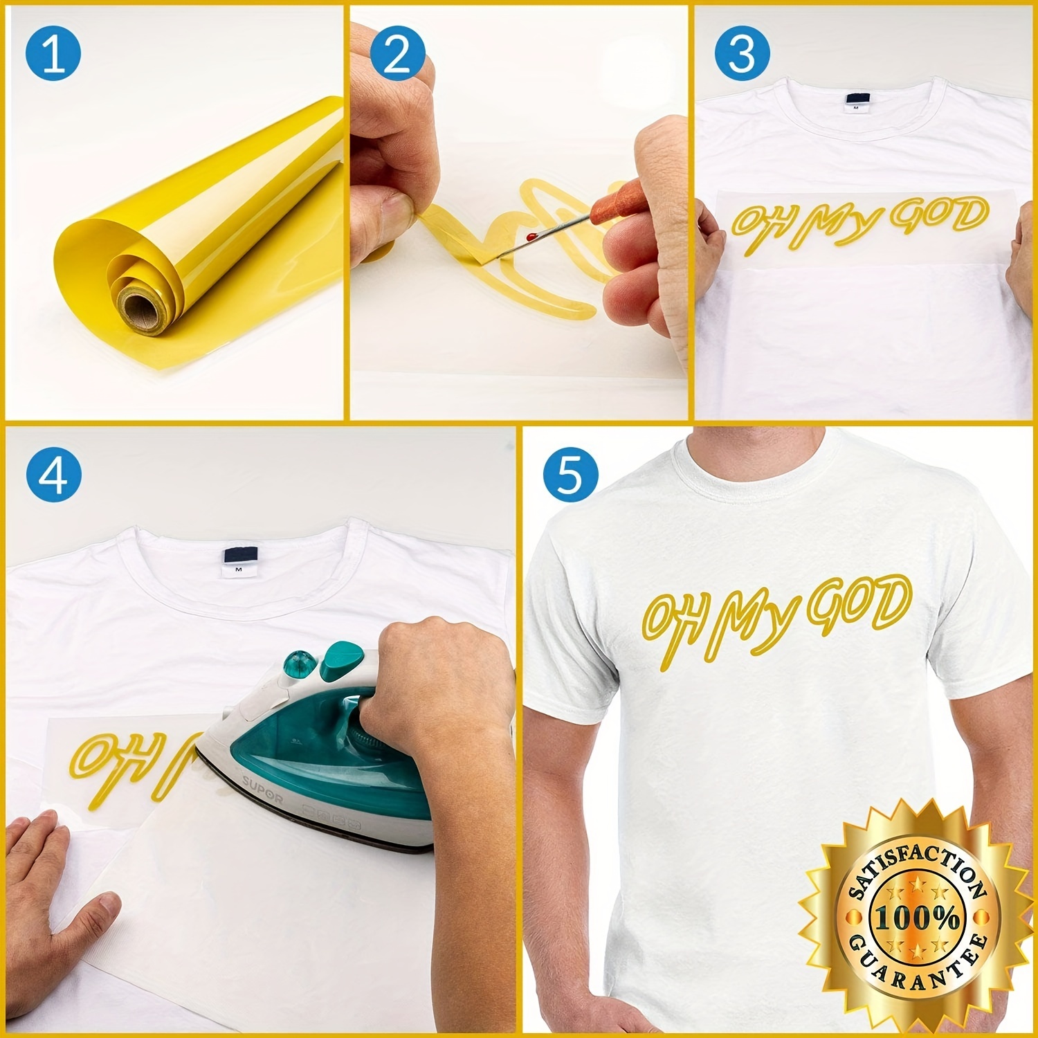 HTV Heat Transfer Vinyl 12Inch - Heat Transfer Vinyl Roll ulasan dan harga