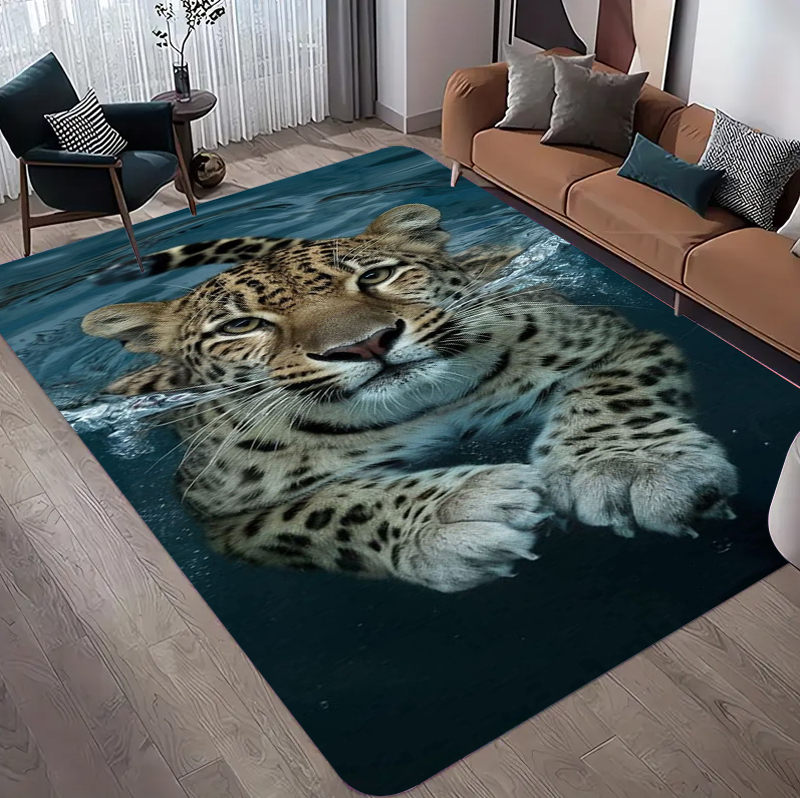 Karpet Pola Macan Tutul Realis - Commercial Printing Format ulasan dan harga