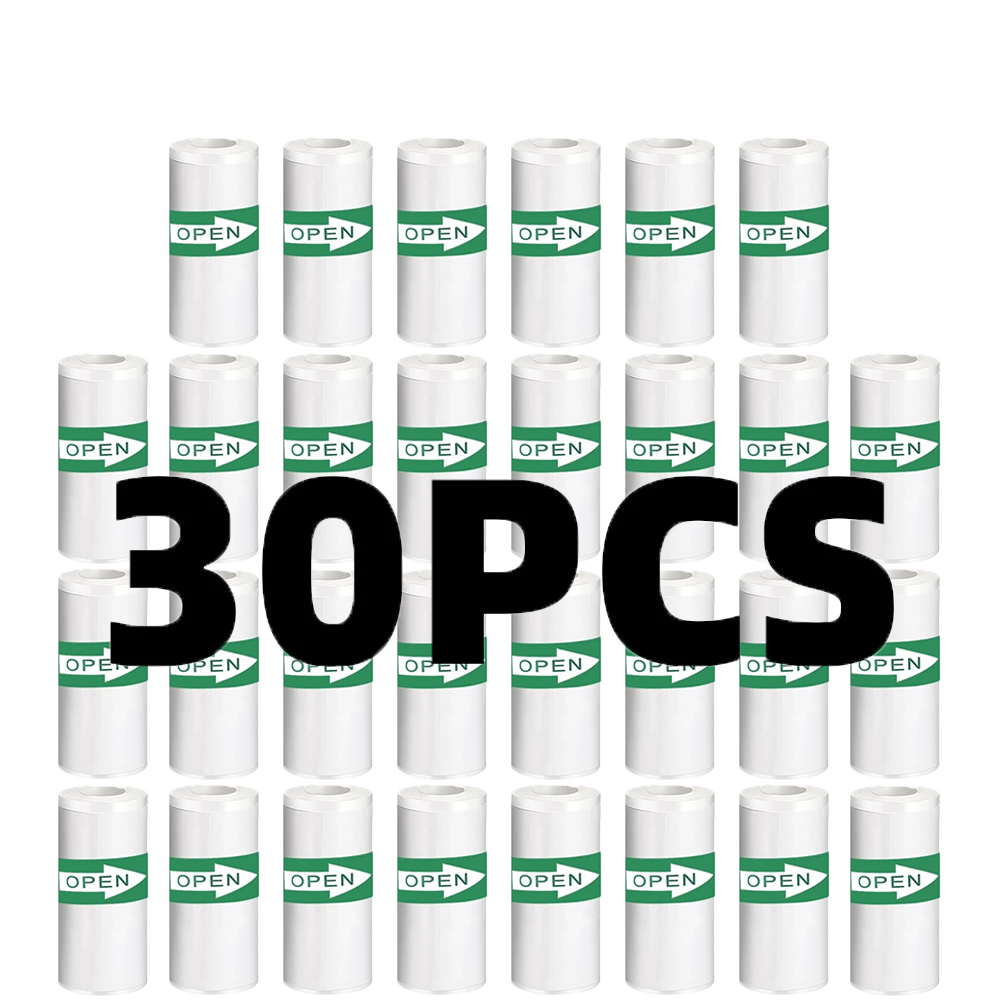 30 gulungan 57*25mm kertas ter - Heat Transfer Vinyl Roll ulasan dan harga