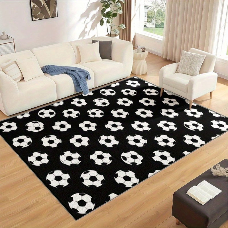 Karpet Besar Motif Sepak Bola  - Commercial Printing Format ulasan dan harga