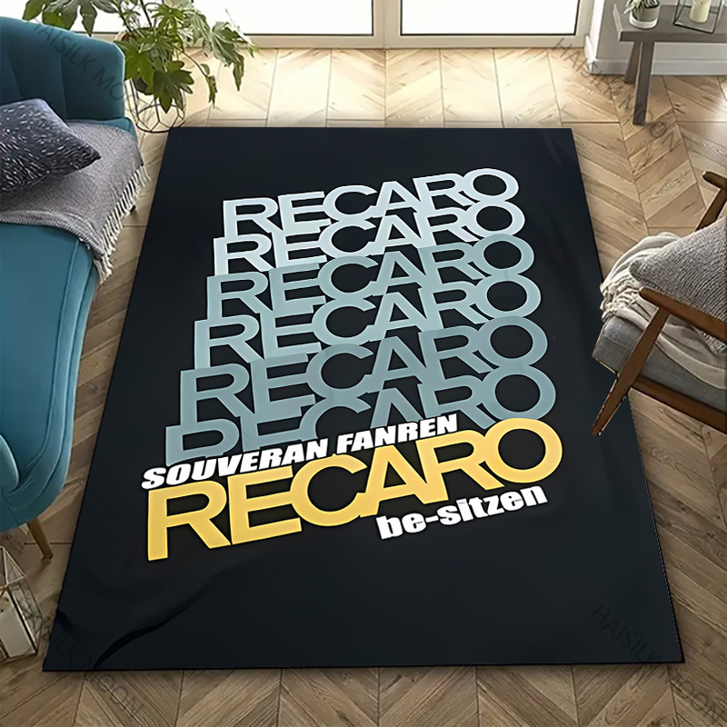 Karpet Cetak Pola Logo R-Recar - Commercial Printing Format ulasan dan harga
