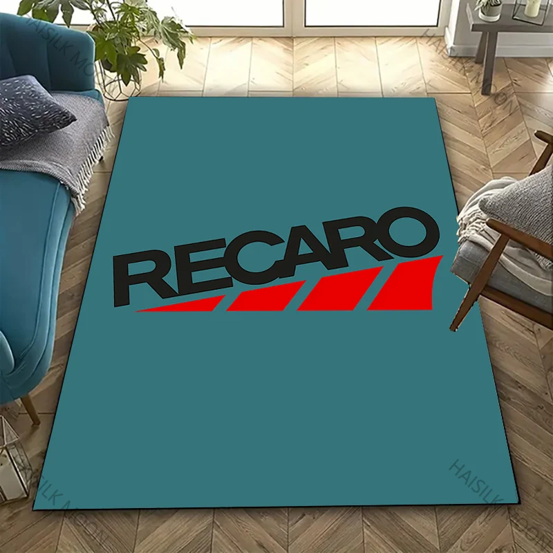 Karpet Cetak Pola Logo R-Recar - Commercial Printing Format ulasan dan harga