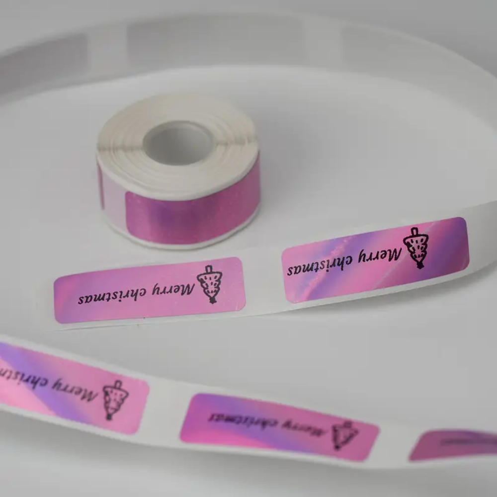 2 Rol 12*40Mm Stiker Label Hol - Heat Transfer Vinyl Roll ulasan dan harga